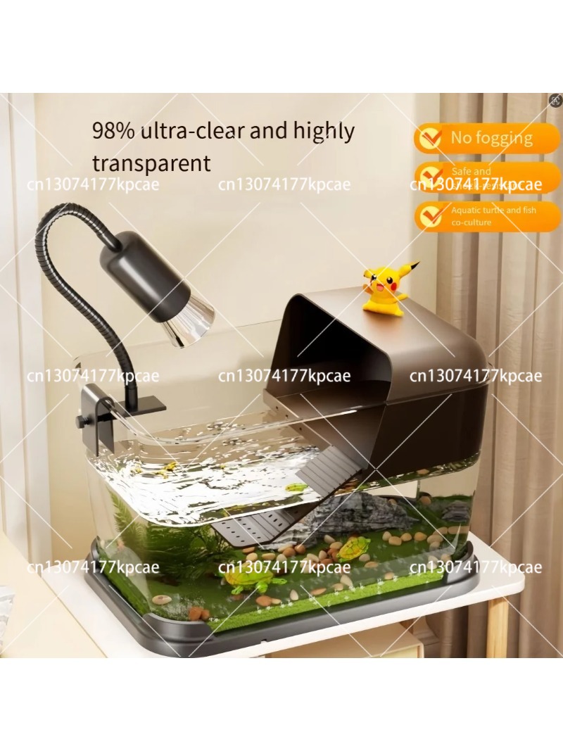 Planted Aquarium Starter Kit - Kit Acquario per Tartarughe con Piattaforma