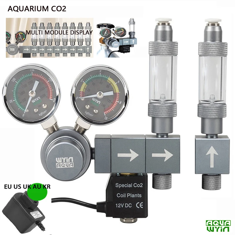 Co2 Regulator Dual Stage - Regolatore CO2 per Acquario con Doppio