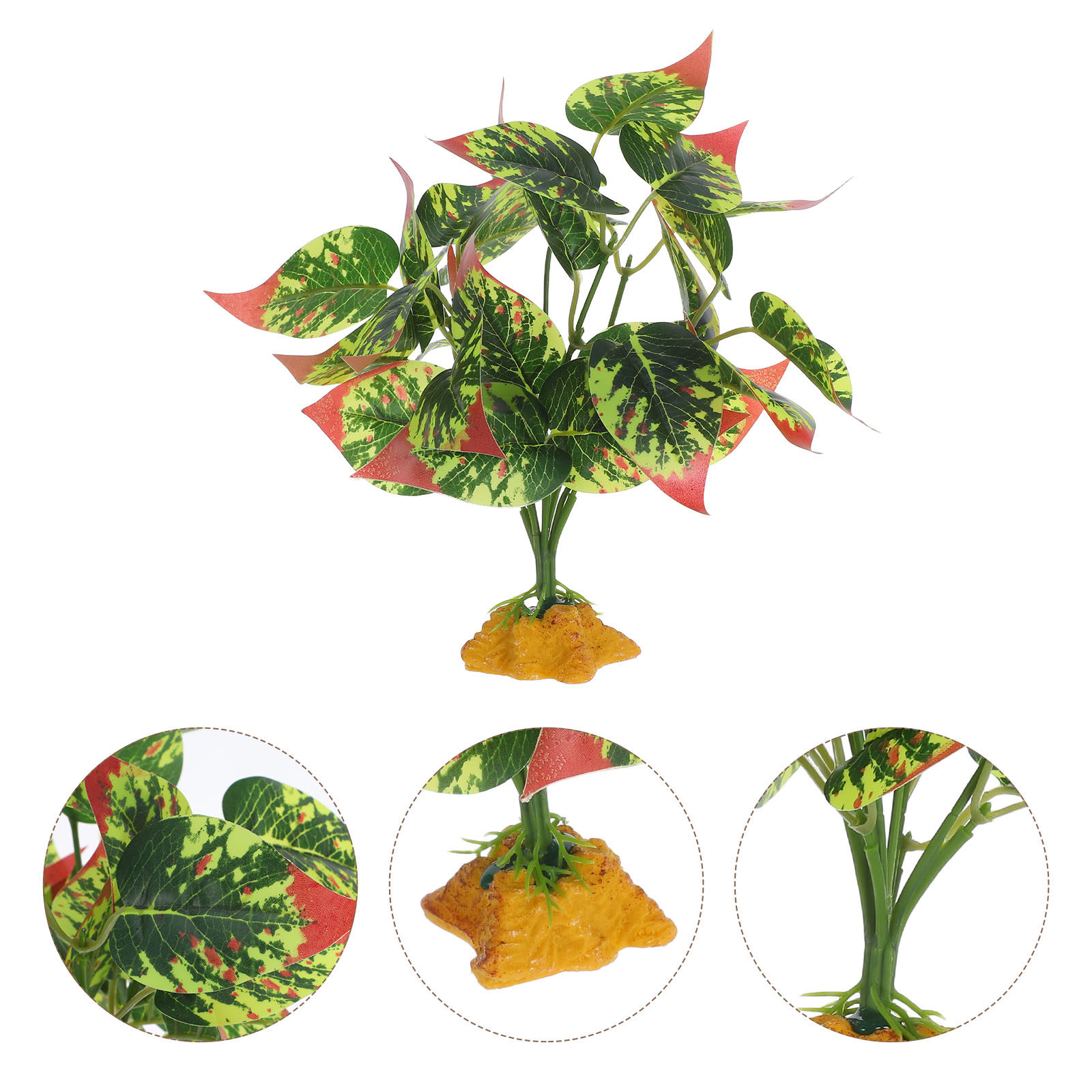 Aquarium Planted Fish - Piante Artificiali in ABS Realistiche per