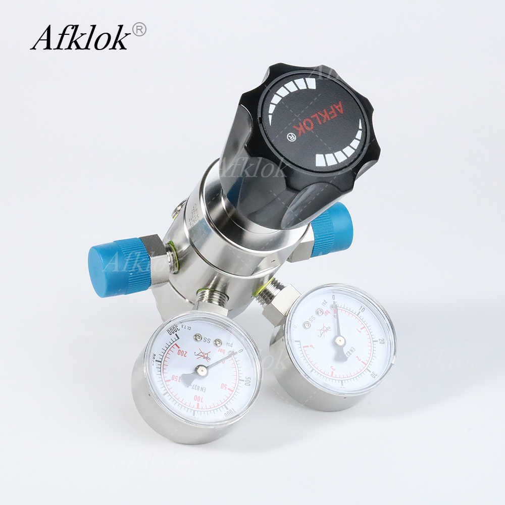 Co2 Regulator Dual Stage - Regolatore di Pressione a Doppio Stadio