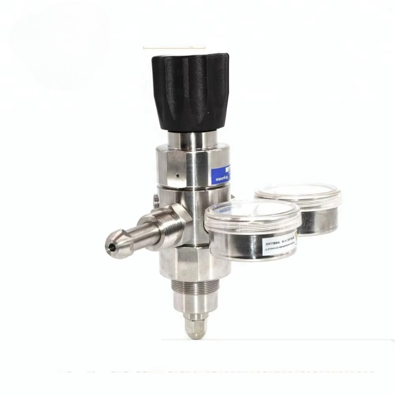 Co2 Regulator Dual Stage - Regolatore di pressione del gas CO2