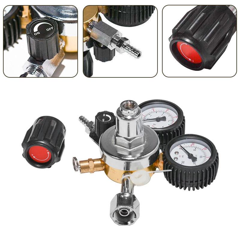 Regolatore della bottiglia di  - Co2 Regulator Dual Stage recensione e prezzo
