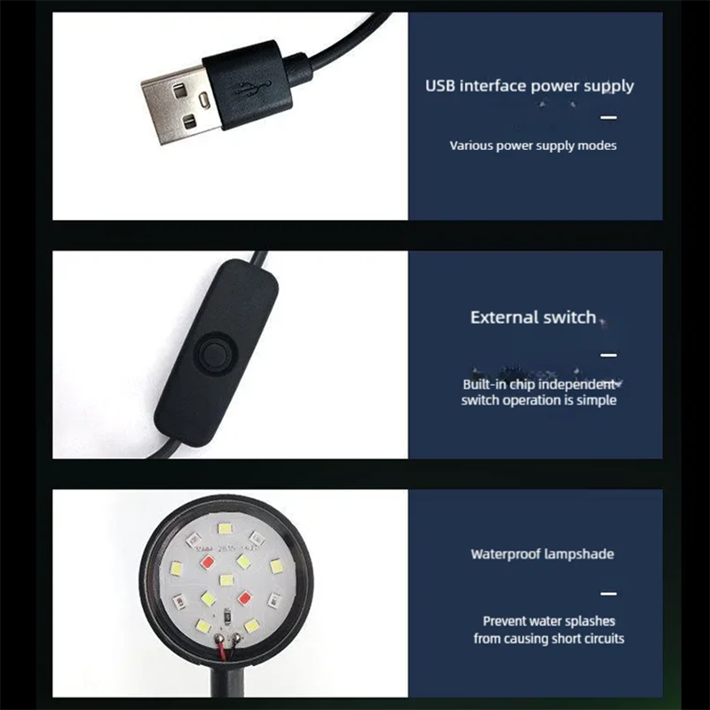 Lampada a clip USB a LED per a - Planted Aquarium Equipment recensione e prezzo