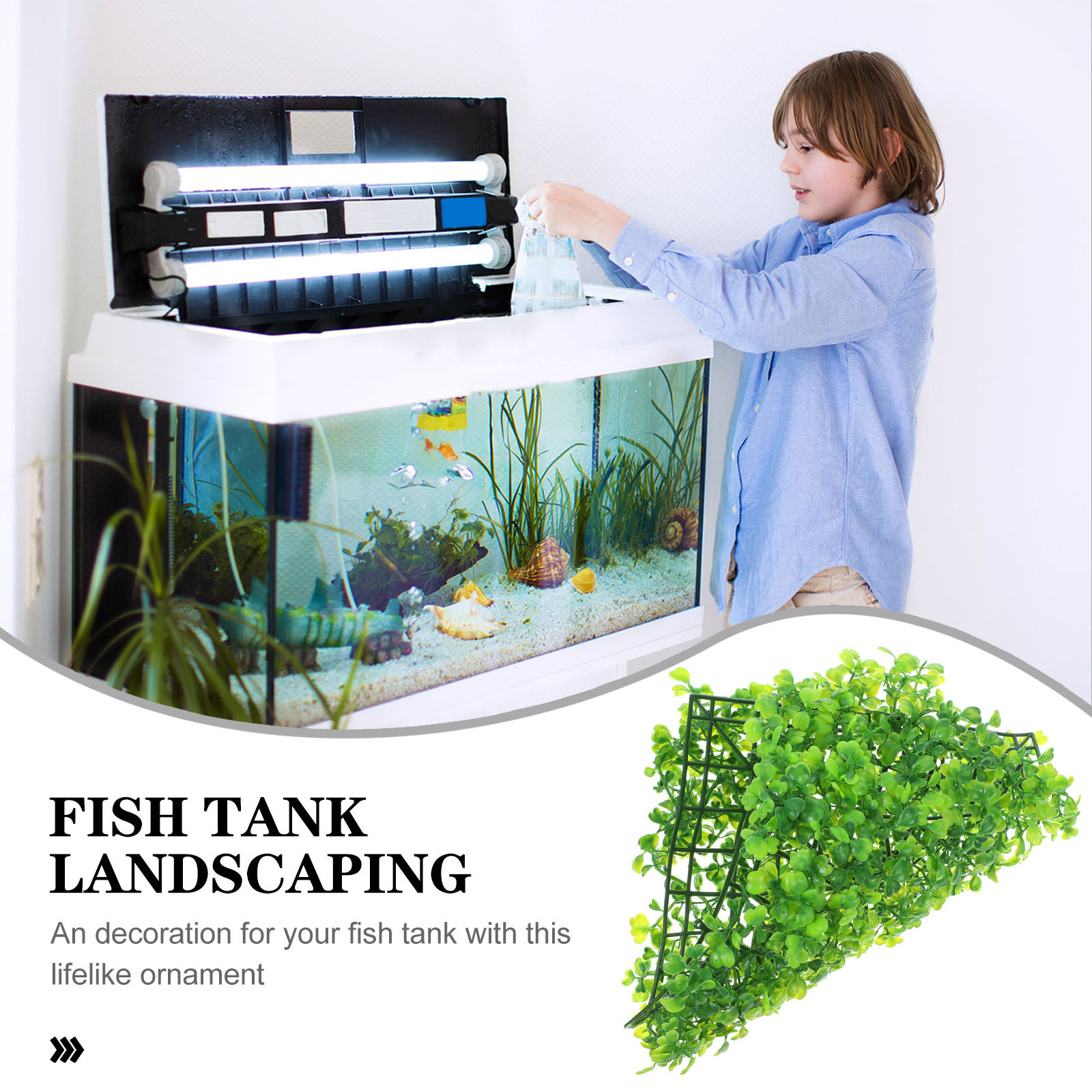 Piante Artificiali per Acquari - Aquarium Planted Fish recensione e prezzo